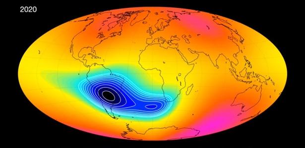 anomalia magnética no Brasil alerta cientistas