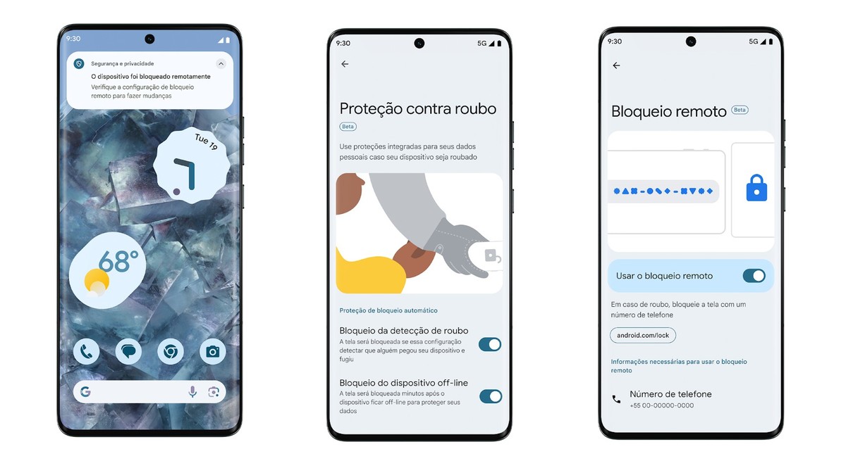Google começa a liberar função contra roubos de celulares Android no Brasil; veja como funciona