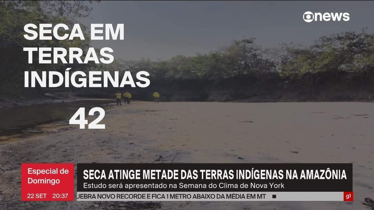 Agência Nacional de Águas declara situação crítica de escassez hídrica no rio Tapajós, no Pará