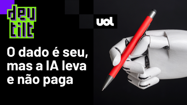 IA não está roubando emprego, mas está usando seus dados como nunca - 22/10/2024