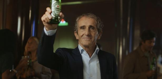 Alain Prost participa de homenagem de Heineken a Ayrton Senna