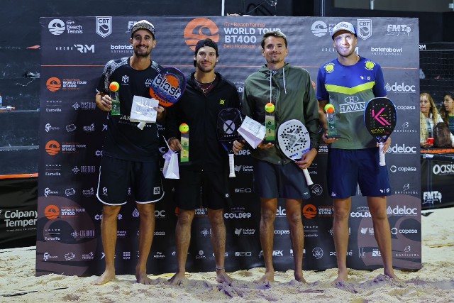 Lderes do ranking, Baran e Cappelletti so vice-campees em Belo Horizonte