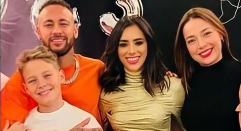 Carol Dantas compartilha momento especial com a bebê de Neymar e a babá do filho