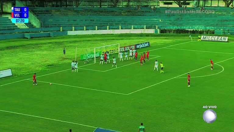 Paulistão A2: veja os gols da vitória do Velo Clube sobre o Taubaté - Campeonato Paulista