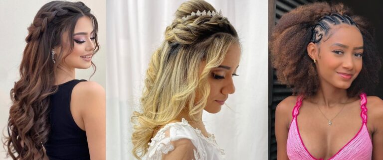 Penteado com Trança na Frente e Cabelo Solto: Fotos e Tutorial
