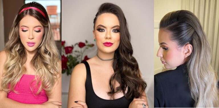 Penteados para Casamento Cabelo Solto 2024 (Convidadas)