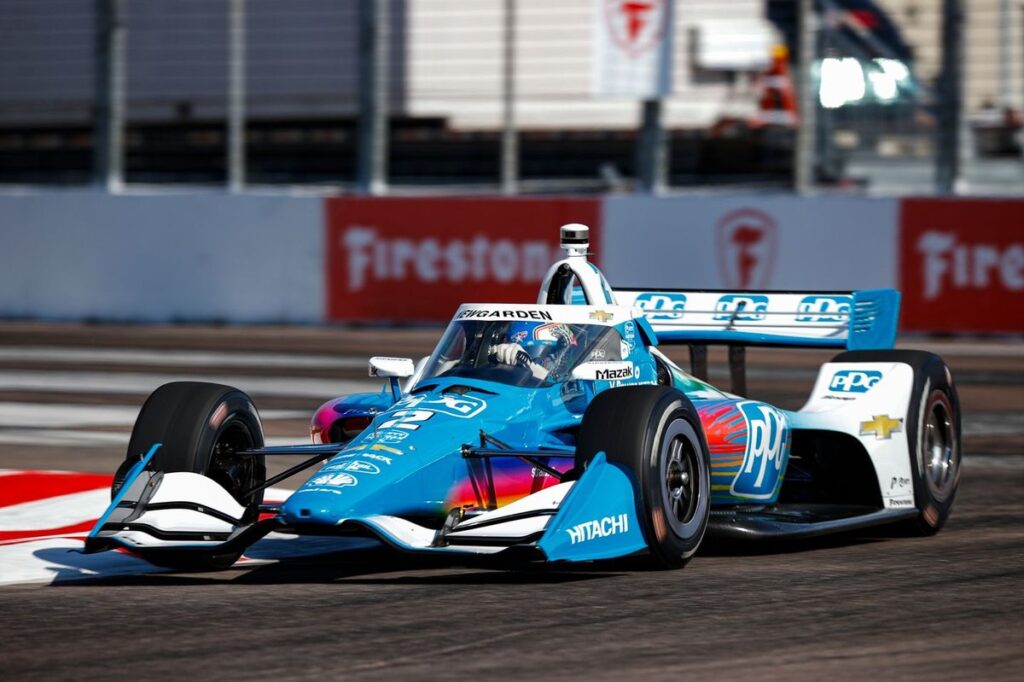 Newgarden conquista primeira pole de 2024, em St Petersburg
