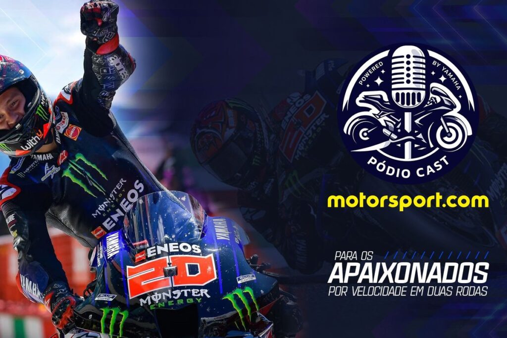 Confira o episódio de estreia do PÓDIO CAST, podcast sobre motos