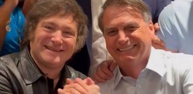 Milei fica sem avião presidencial para encontrar Bolsonaro