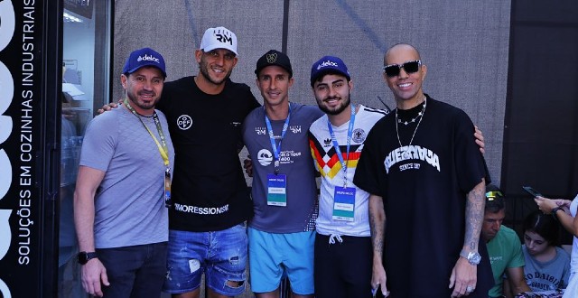 Diego Tardelli marca presena no BT 400 de Belo Horizonte com Rafa Moura