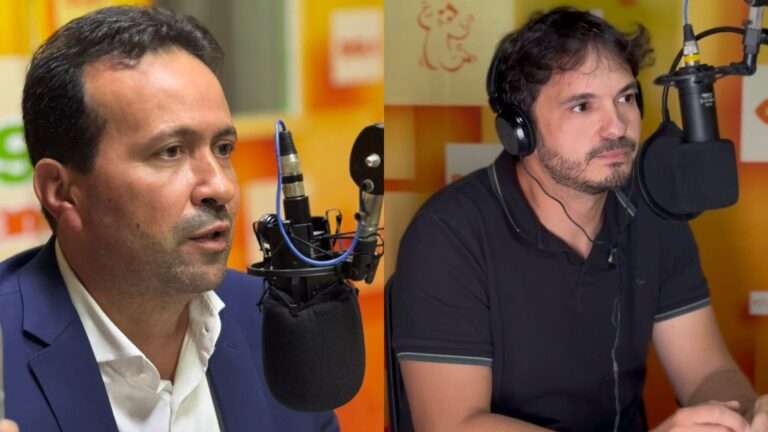 Foto: Montagem com imagens do pré-candidato à Deputado Estadual, Wagner Alves e do jornalista Rodrigo Ferraz.